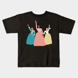 Schuyler Sisters Kids T-Shirt